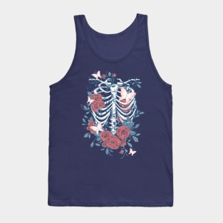 Roses rib cage Tank Top